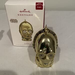 Hallmark Keepsake 2018 Star Wars C-3PO Magic Light And Sound Ornament